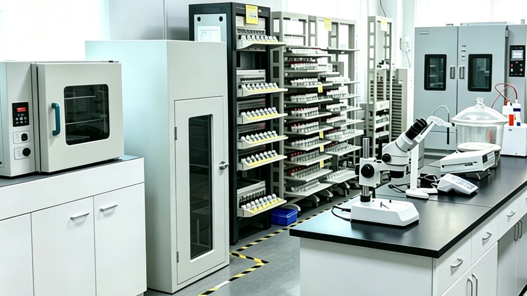 R&D and testing lab